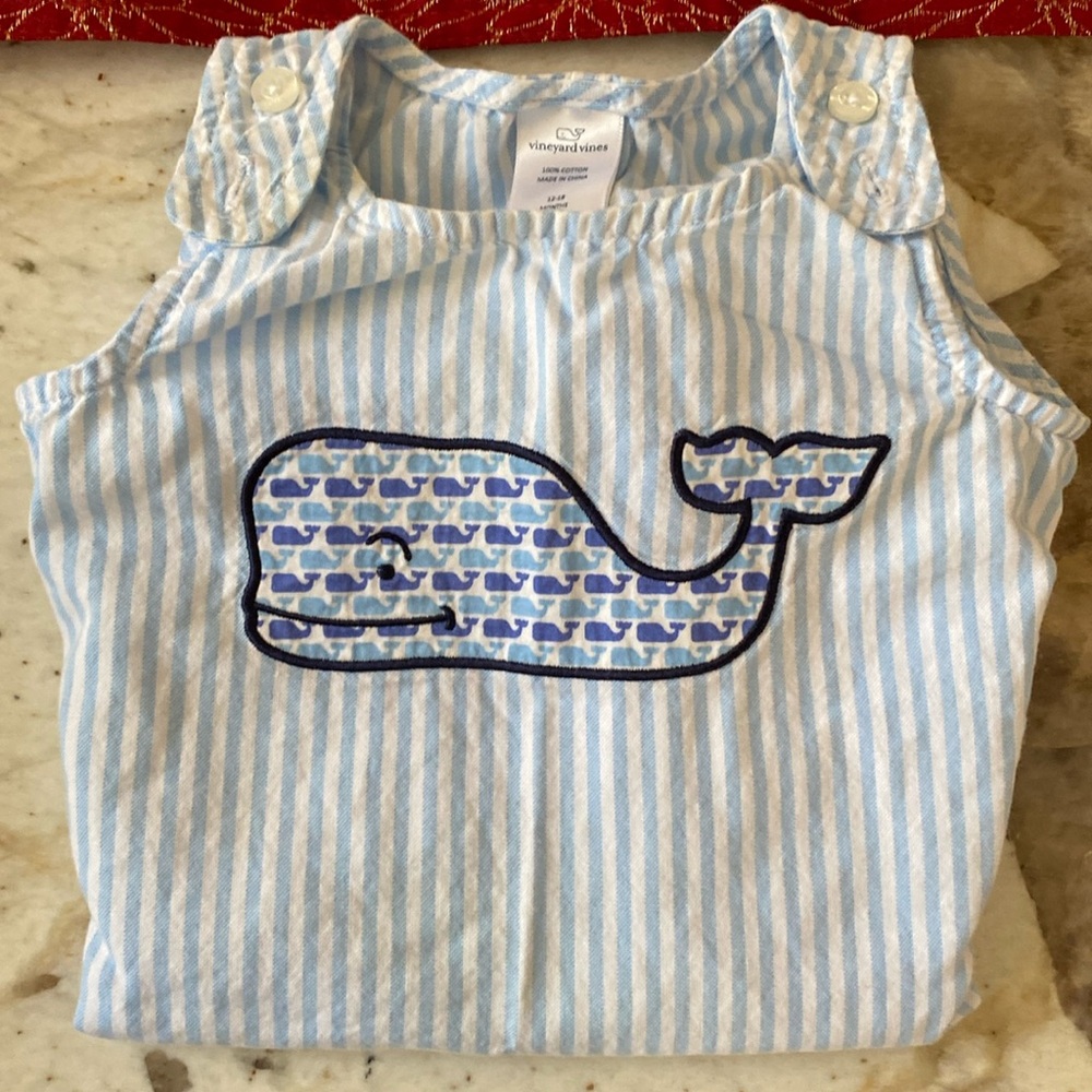 Vineyard Vines blue romper